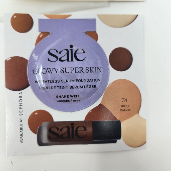 Sephora Samples Lot Makeup Sponge Deluxe Sample & Assorted Foundation Samples #A - Picture 8 of 11